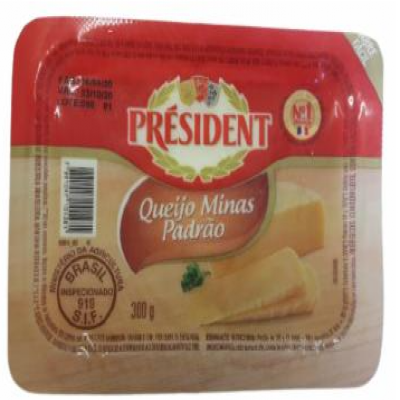 QUEIJO MINAS PADRAO 300GR PRESIDENT