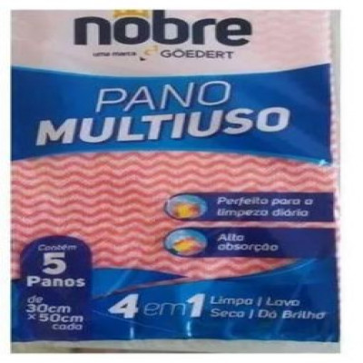 PANO NOBRE PERFLEX COM 5 VERMELHO 30X50CM