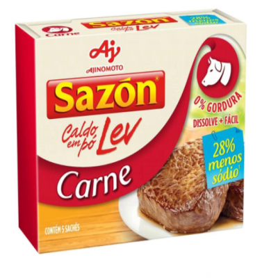 SAZON CALDO EM PO LEV CARNE 32,5G