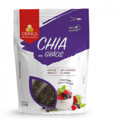 SEMENTE CHIA GRINGS 150 G