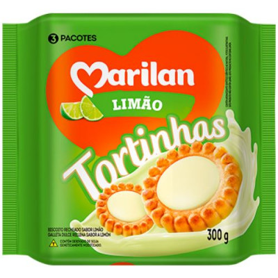 TORTA MARILAN DOCE SABOR LIMÃO 300 GRAMAS