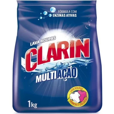 LAVA ROUPAS CLARIN MULTIAÇÃO 1KG