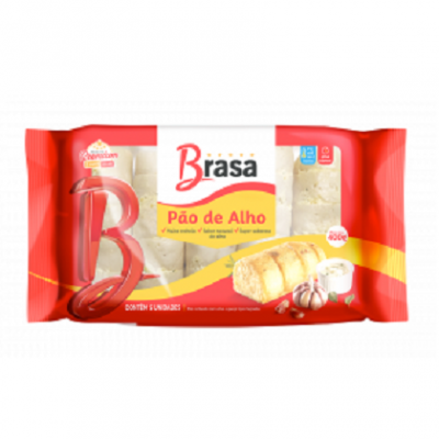 PAO DE ALHO BRASA 400G