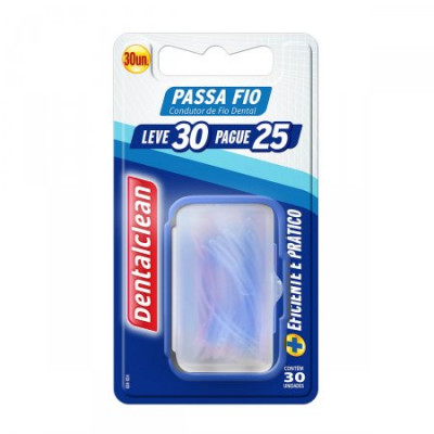 PASSA FIO DENTALCLEAN COM 30