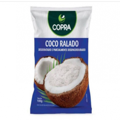 COCO RALADO FINO COPRA SEM AÇÚCAR 100G