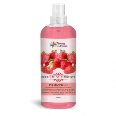 PERFUME DE AMBIENTE MORANGO 240 ML TROPICAL AROMAS