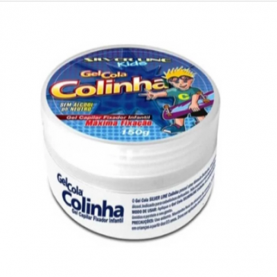 SILVER LINE GEL COLA COLINHA KIDS 150G