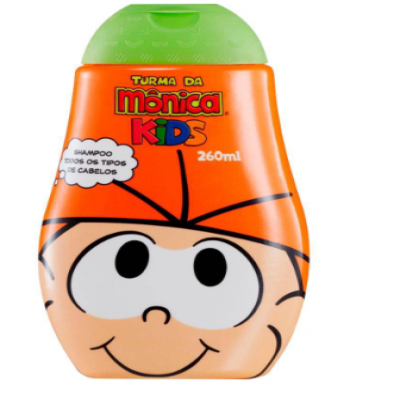 TURMA DA MONICA KIDS SHAMPOO TODOS OS TIPOS DE CABELOS 260ML