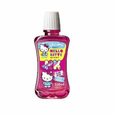 ENXAGUANTE BUCAL JADEPRO HELLO KITTY TUTTI FRUTTI 250ML