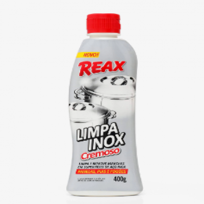 LIMPADOR INOX REAX CREMOSO 400GR