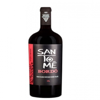 VINHO TINTO SUAVE SANTOMÉ BORDO 1 LITRO