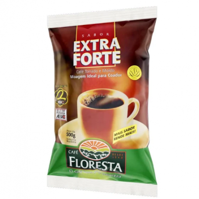 FLORESTA CAFÉ EXTRA FORTE ALMOFADA 500G