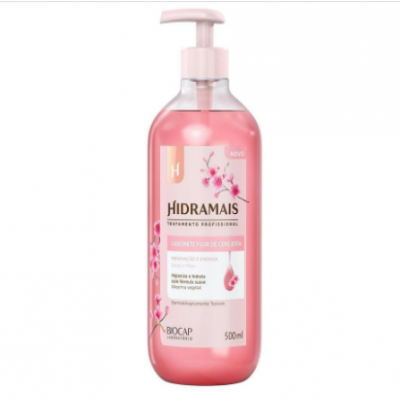 SABONETE LIQUIDO HIDRAMAIS FLOR DE CEREJEIRA 500ML