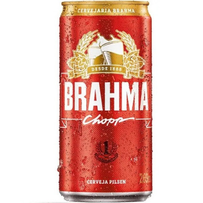 CERVEJA BRAHMA CHOPP LATA 269ML