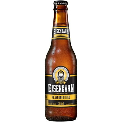 CERVEJA EISENBAHN PILSEN UNFILTERED LONG NECK 355ML