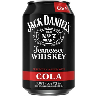 WHISKEY JACK DANIELS N7 COLA 330ML LATA