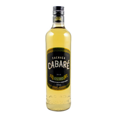 CACHAÇA CABARÉ OURO 700ML