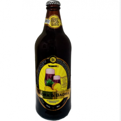 CHOPP BADRA & BADRA VINHO ABACAXI 600ML