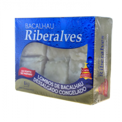 LOMBO DE BACALHAU RIBERALVES 1 KG