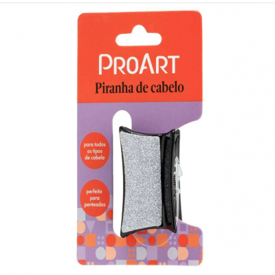 PIRANHA PROART COM BRILHO PRATA