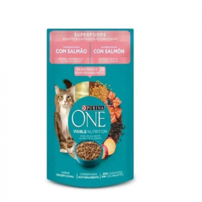 RACÃO ONE GATO SUPRRFOODS 85GR