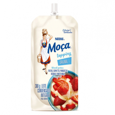 LEITE CONDENSADO MOCA INTEGRAL TOPPING 300G