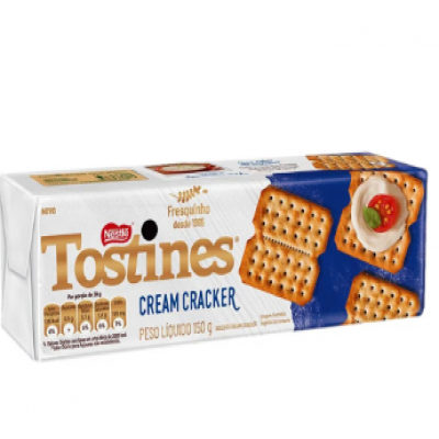 BISCOITO NESTLE TOSTINES CREAM CRACKER 150G