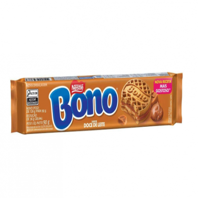 BISCOITO NESTLE BONO DOCE DE LEITE 90G