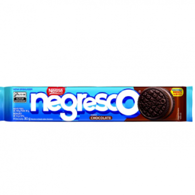 BISCOITO RECHEADO NEGRESCO 90G CHOCOLATE