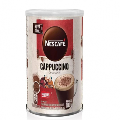 ACHOCOLATADO PO NESCAFE CAPUCINO CHOCOLATE 180