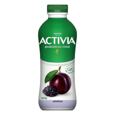 LEITE FERMENTADO DANONE ACTIVIA AMEIXA 800G