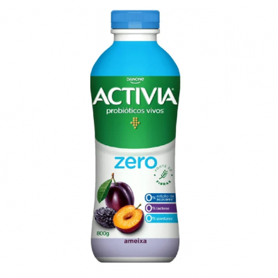 ACTIVIA LIQUIDO AMEIXA DANONE ZERO 800G