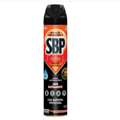 INSETICIDA SBP AEROSOL INSETOS RASTEIROS 360ML