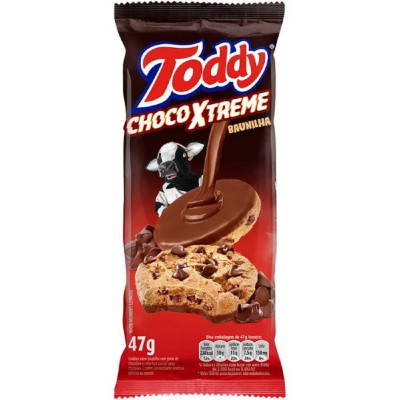 BISCOITO TODDY COOKIES CHOCOLATE 47GR