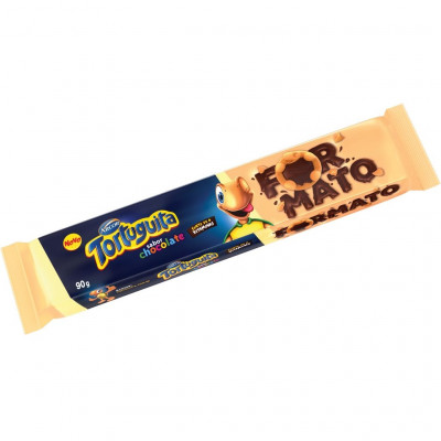 BISCOITO TORTUGUITA TORTINHA CHOCOLATE 90GR