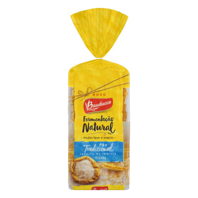 PÃO DE FORMA TRADICIONAL BAUDUCCO PACOTE 390GR