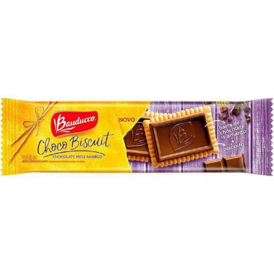 BISCOITO BAUDUCCO CHOCO BISCUIT MEIO AMARGO 80GR