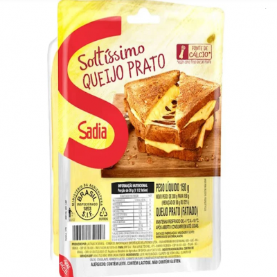 QUEIJO PRATO SADIA 150G