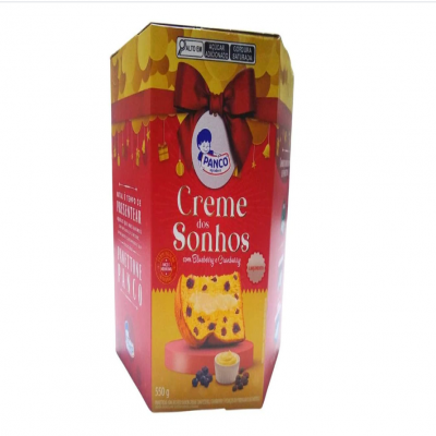 PANETONE PANCO RECHEIO CREME DOS SONHOS 550GR