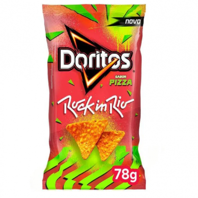 SALGADINHO DORITOS 78GR ROCK IN RIO