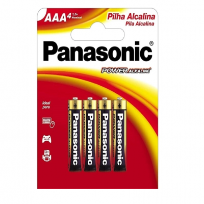 PILHA PANASSONIC AAA C/4UN