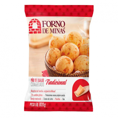 PÂO DE QUEIJO FORNO DE MINAS TRADICIONAL 820G