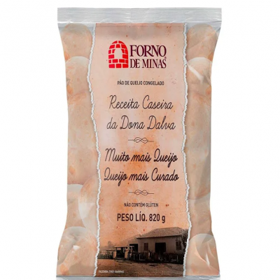 PÂO DE QUEIJO FORNO DE MINAS 30 ANOS 820GR