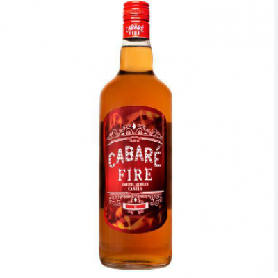 CACHAÇA CABARÉ FIRE GARRAFA 1 LITRO