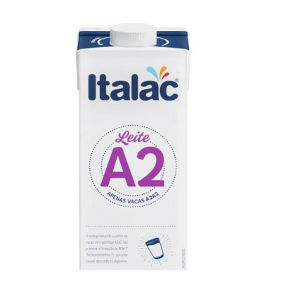 LEITE A2 ITALAC SEMI DESNATADO 1L