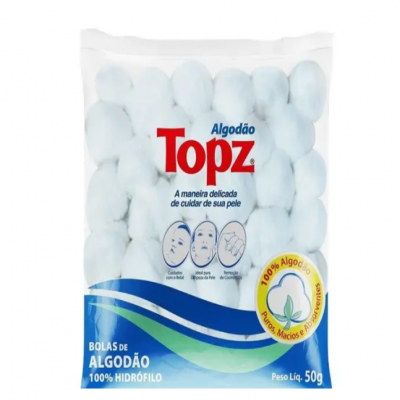 ALGODAO TOPZ BOLAS 50G