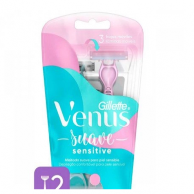 APARELHO VENUS 3 SIMPLY SUAVE SENSITIVE 2UN