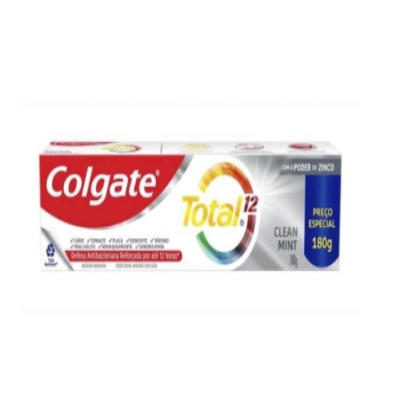 CREME DENTAL COLGATE TOTAL 12 CLEAN MINT 180G