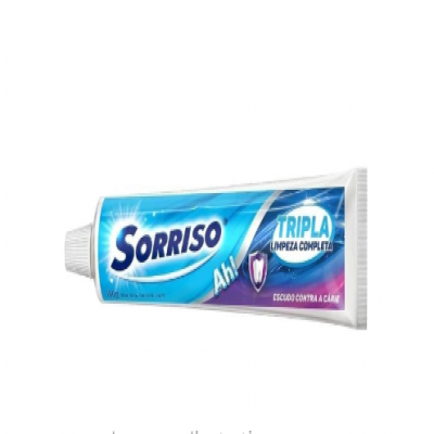 CREME DENTAL SORRISO TRIPLA LIMPEZA COMPLETA 180G