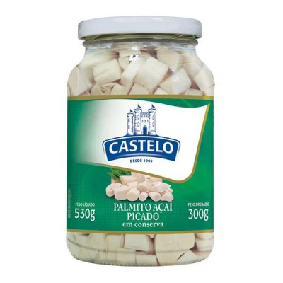 PALMITO CASTELO PICADO 300 G